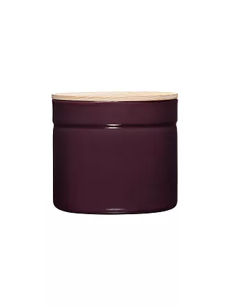 RIESS | Frischhaltedose - Emaille Vorratsdose mit Eschenholz-Deckel "Truehomewear"  12cm 1390ml | 